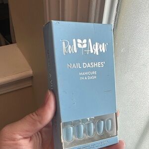 Red Aspen Blue Press-On Nails
